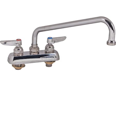 T&S Brass Faucet, 4"Deck, 10"Spt, Leadfree For  - Part# B1112M B1112M